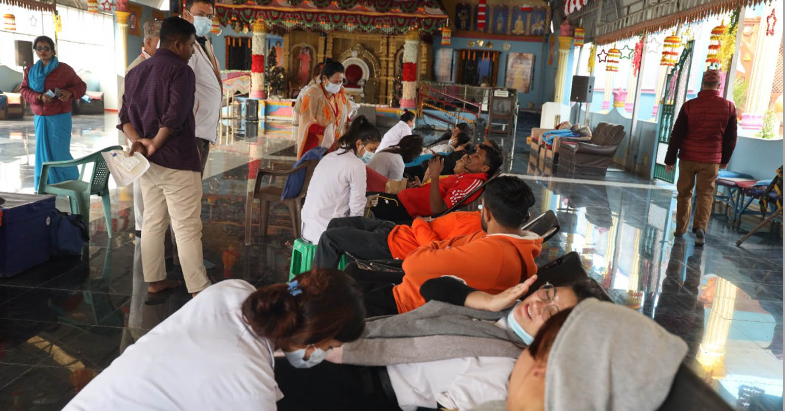 गर्मीमा रक्तदान गर्दा कुनै असर गर्दैन : चिकित्सक