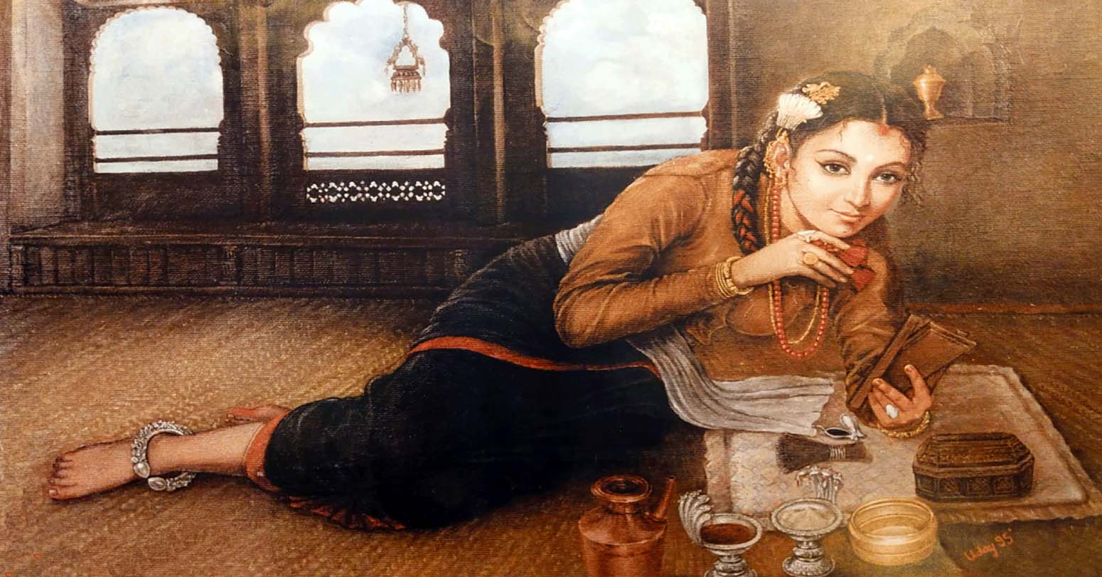 पौभाकलामा परम्परा र आधुनिक शैलीलाई सम्मिश्रण गर्दै कलाकार उदयचरण श्रेष्ठ