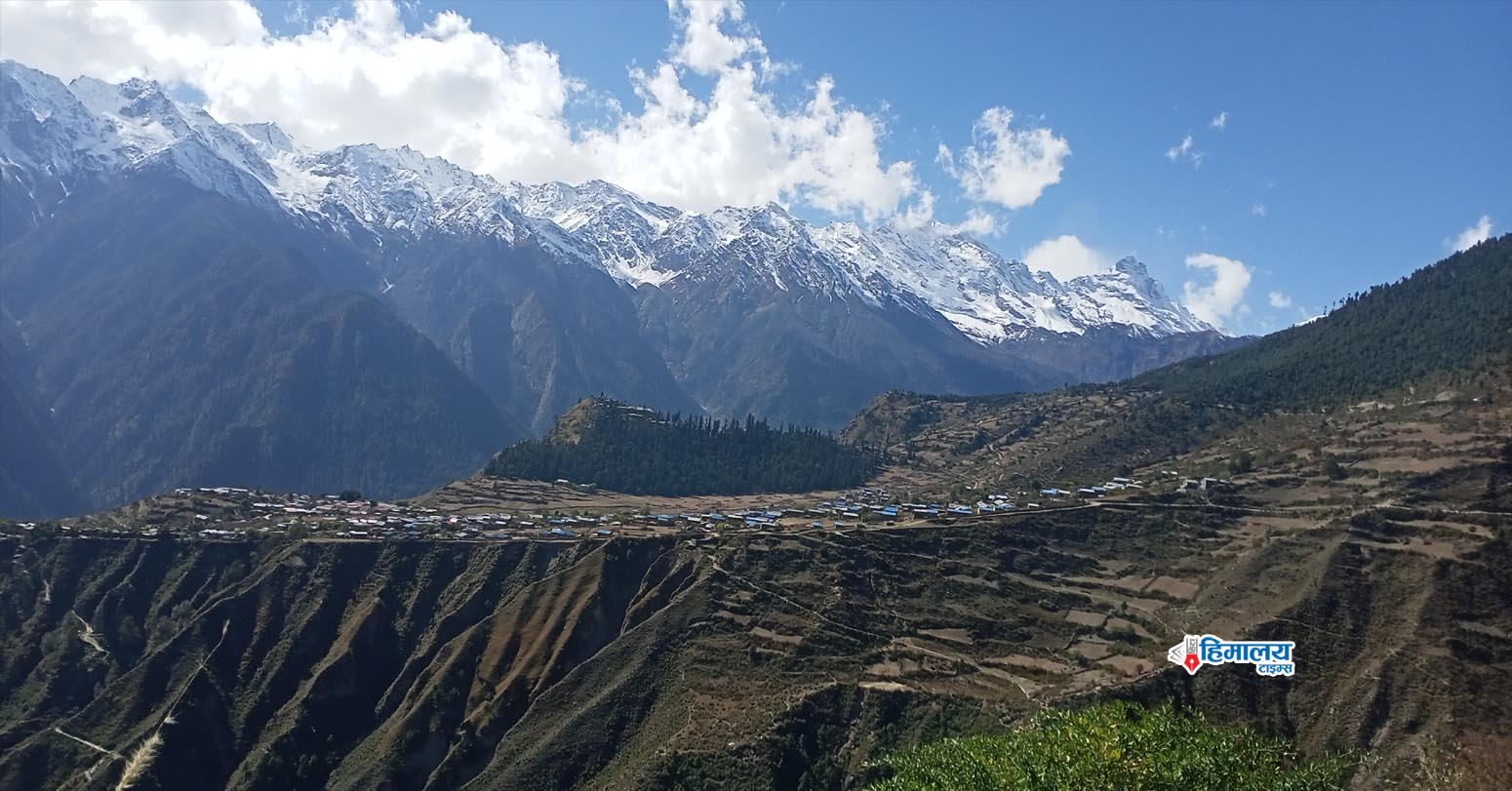 हिमपातको प्रतिक्षामा हुम्ली किसान