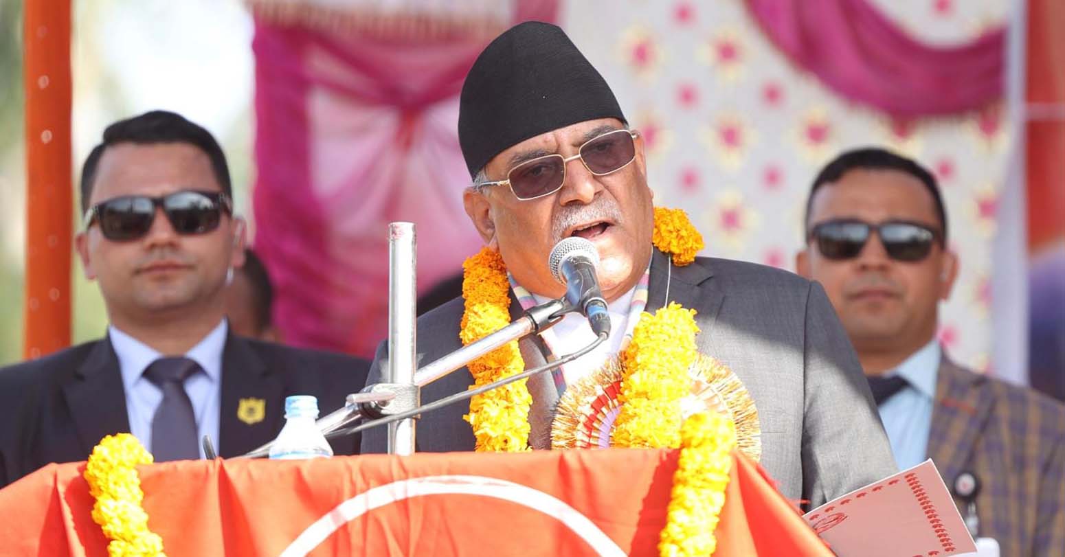 सुकुम्बासी समस्या समाधान गर्न कानुनी अड्चन फुकाउँदैछु : प्रधानमन्त्री दाहाल
