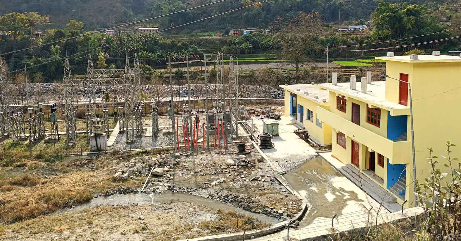 मिलनचोक-रातोढुङ्गा प्रसारण लाइन र सबस्टेशनको परीक्षण सफल