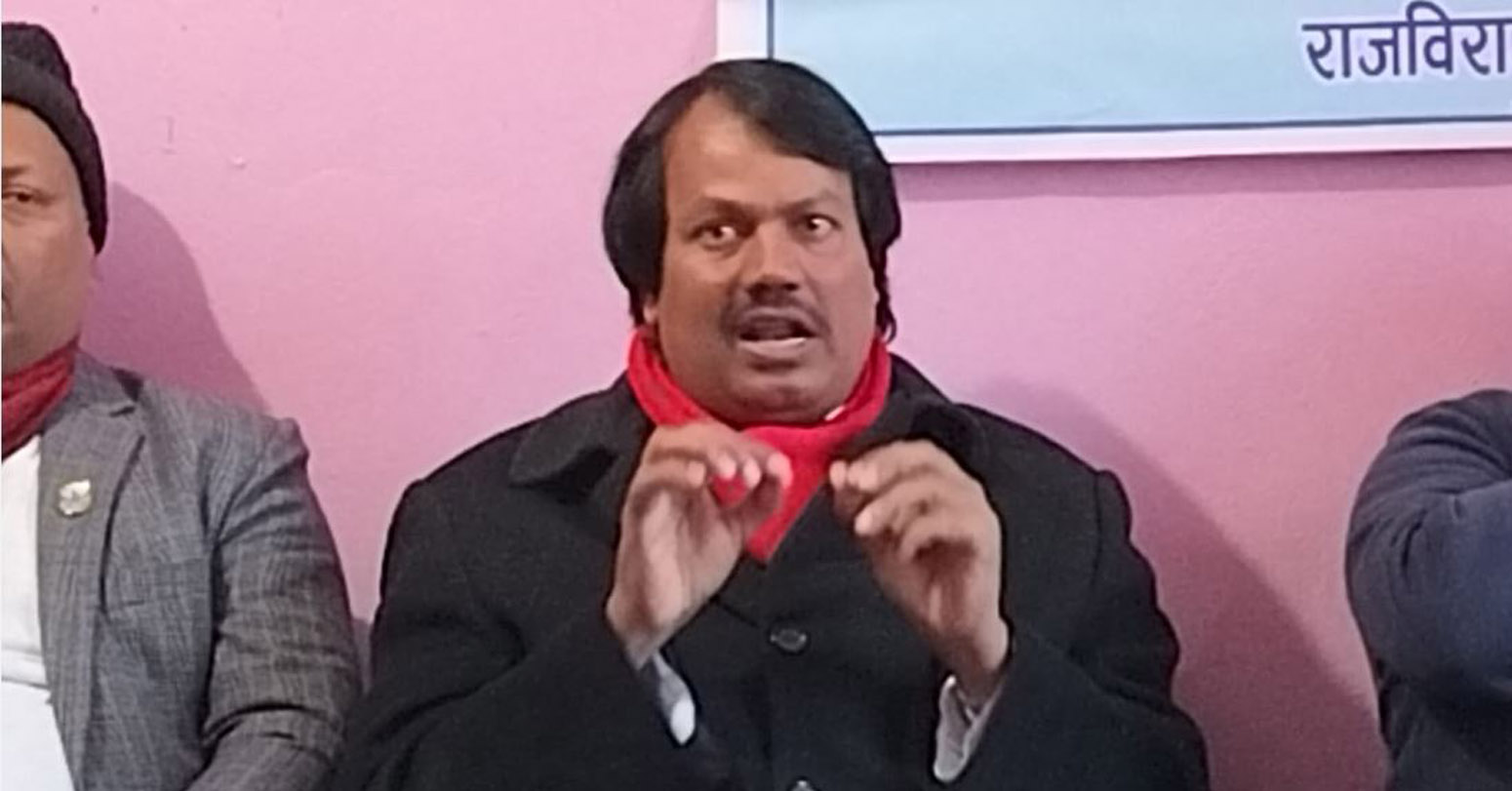 चार शीर्ष नेताको सिन्डिकेटबाट देशलाई मुक्त गर्न आन्दोलनको विकल्प छैन : सिके राउत
