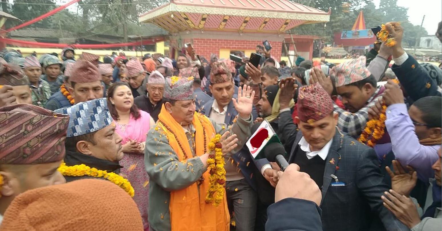 पूर्वराजा शाहद्वारा शिवनगरको महादेव मन्दिर दर्शन