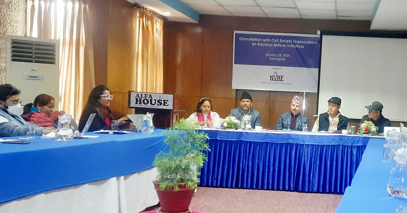 ‘निर्वाचनसम्बन्धी विधेयक थप अध्ययन गर्नुपर्ने’