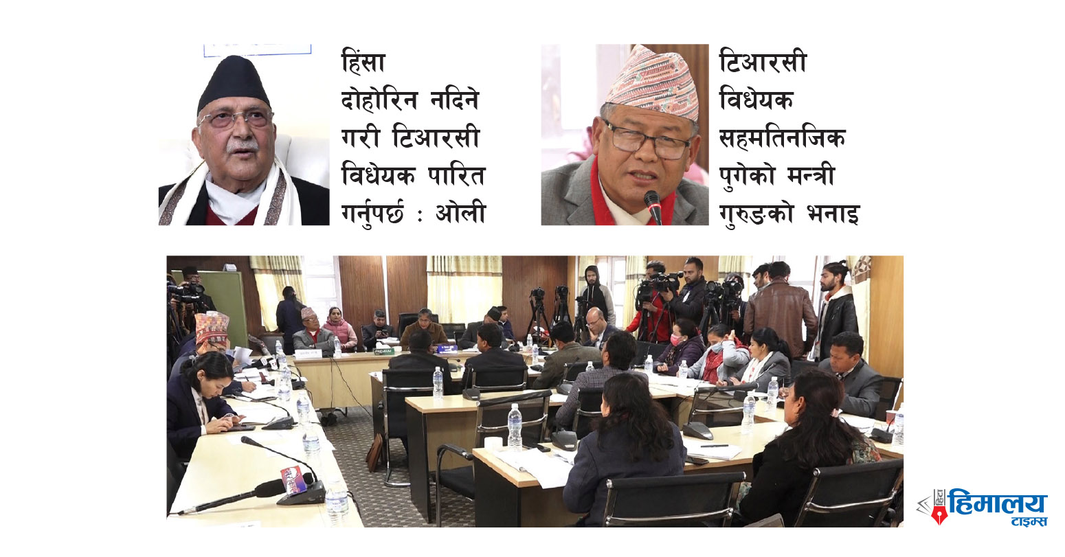 टिआरसीमा सहमति खोज्न अनौपचारिक छलफल