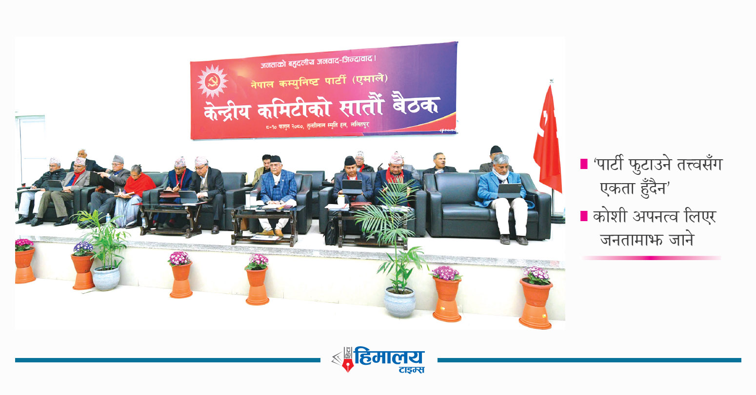 एमालेको २२ बुँदे प्रस्ताव