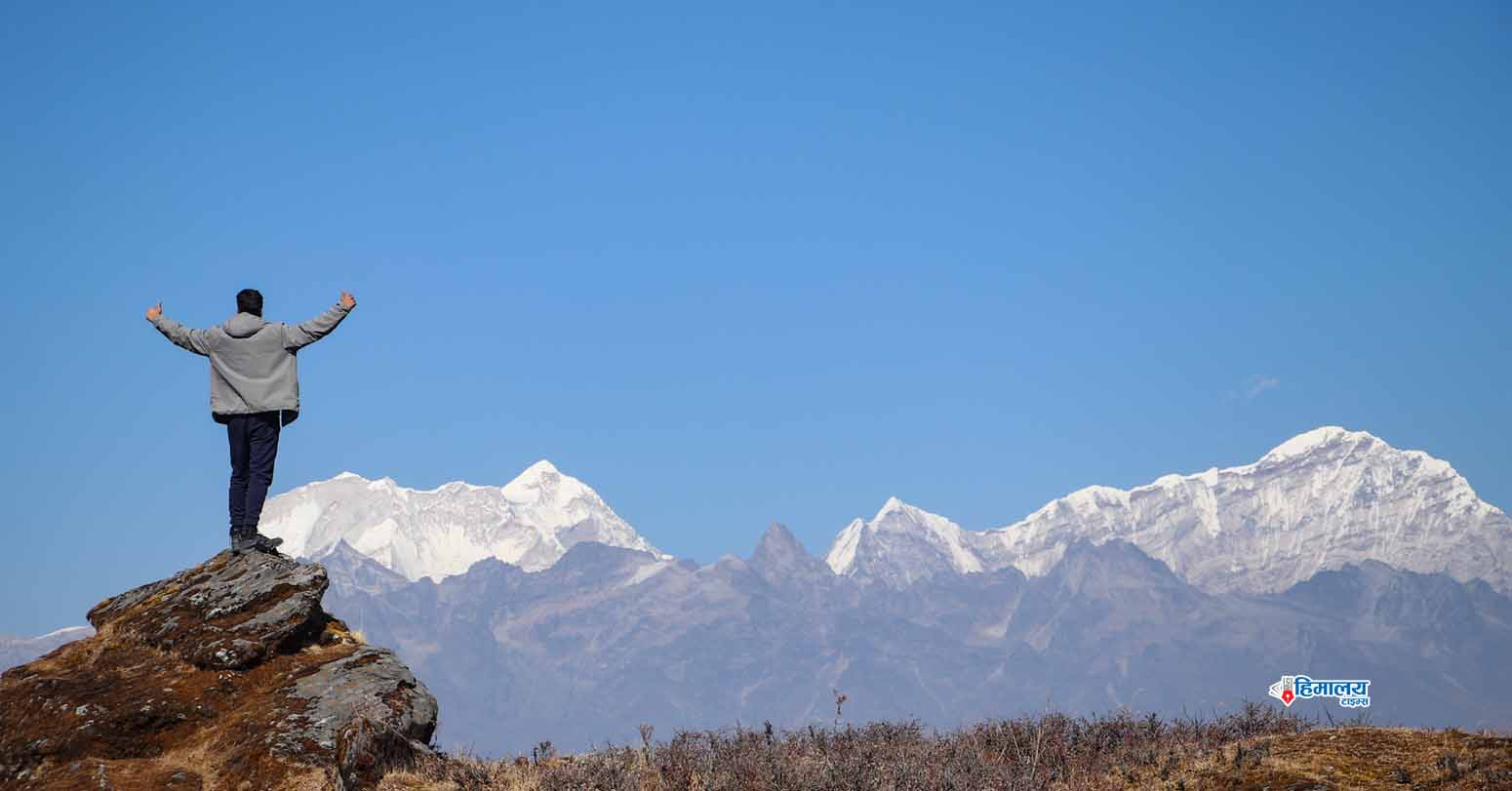 चेर्दुङबाट आँखै अगाडी गौरीशंकर [फोटोफिचर]