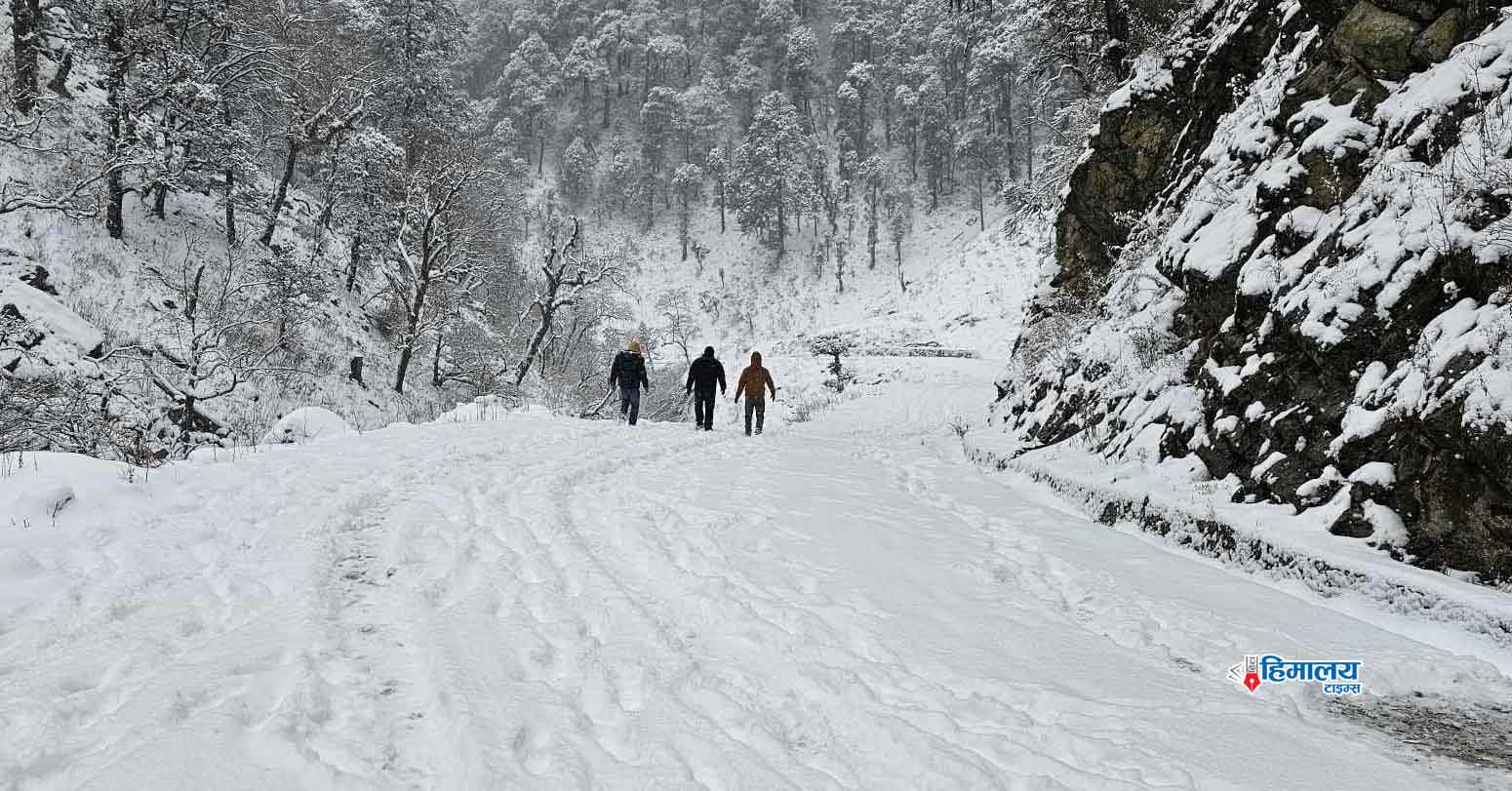 वर्षा र हिमापातसँगै किसान खुसी