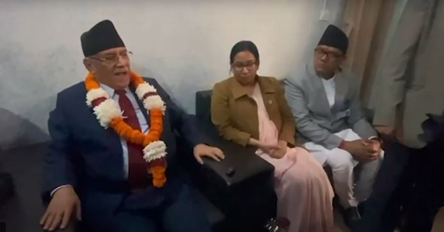 राष्ट्रियसभा अध्यक्षबारे प्रधानमन्त्री प्रचण्ड : विभिन्न मुद्दाहरुका कारण परिस्थिति बदलिएको छ