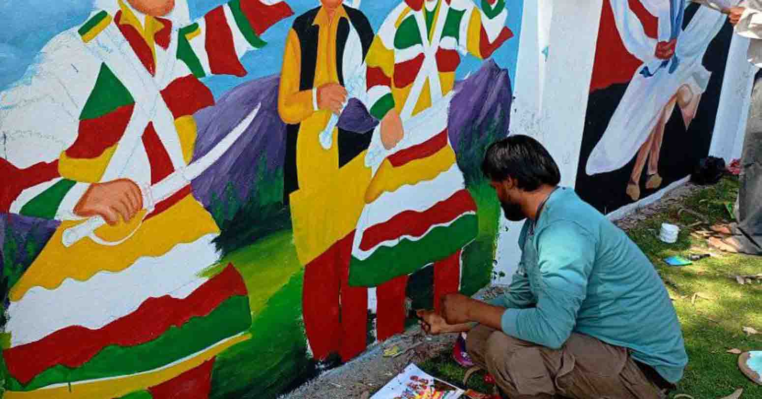महेन्द्रनगरमा संस्कृति झल्किने ‘चित्रकला’