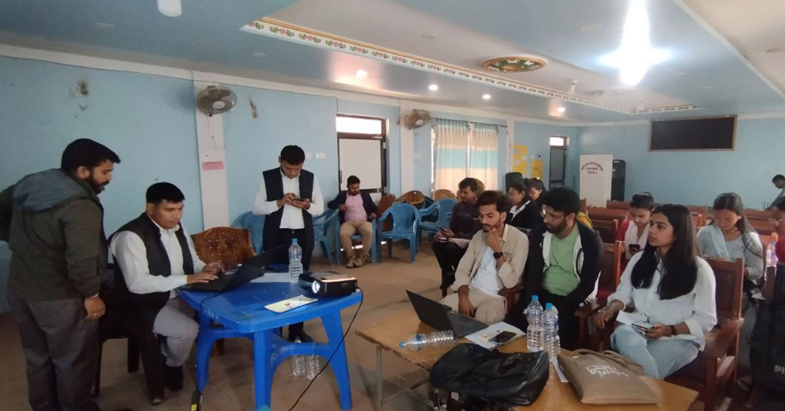 बर्दघाट नगरले किसानलाई सूचीकरण गर्ने