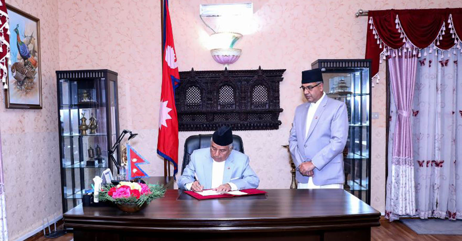 उपचुनावमा सेना परिचालन गर्न राष्ट्रपतिद्वारा स्वीकृति