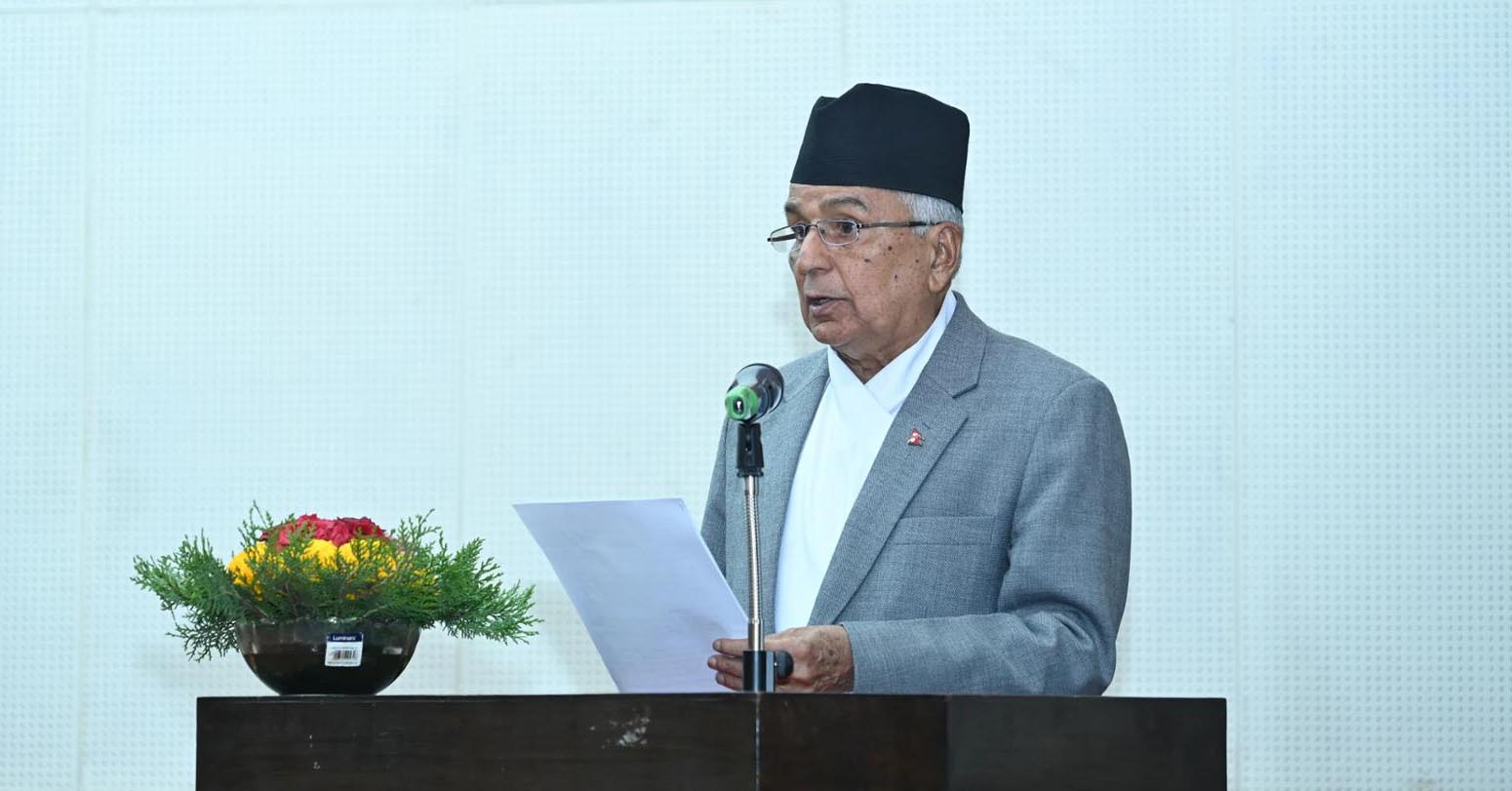स्वतन्त्र प्रेसले मात्र लोकतन्त्र सुदृढ हुन्छ : राष्ट्रपति