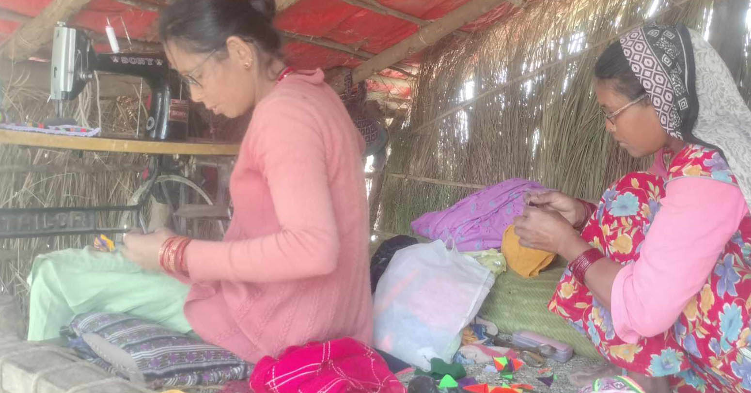 ‘वर्षमा दश जोर लुगा सिलाएर बिक्री गर्दा घरखर्च राम्रैसँग चलेको छ’