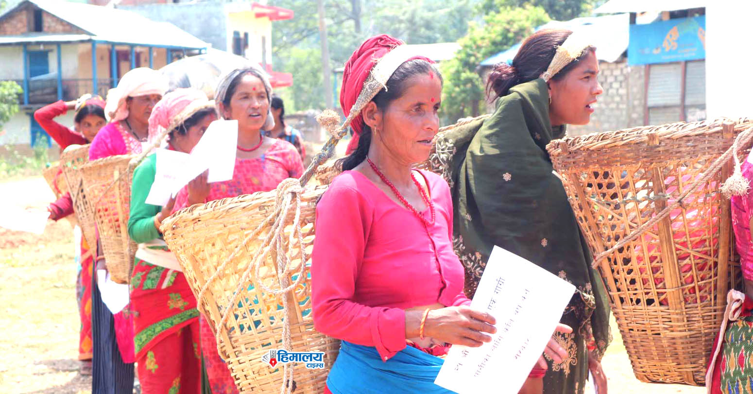 पानीसमेत पेटभरी पिउन पाउँदैनन् रेक्चावासी
