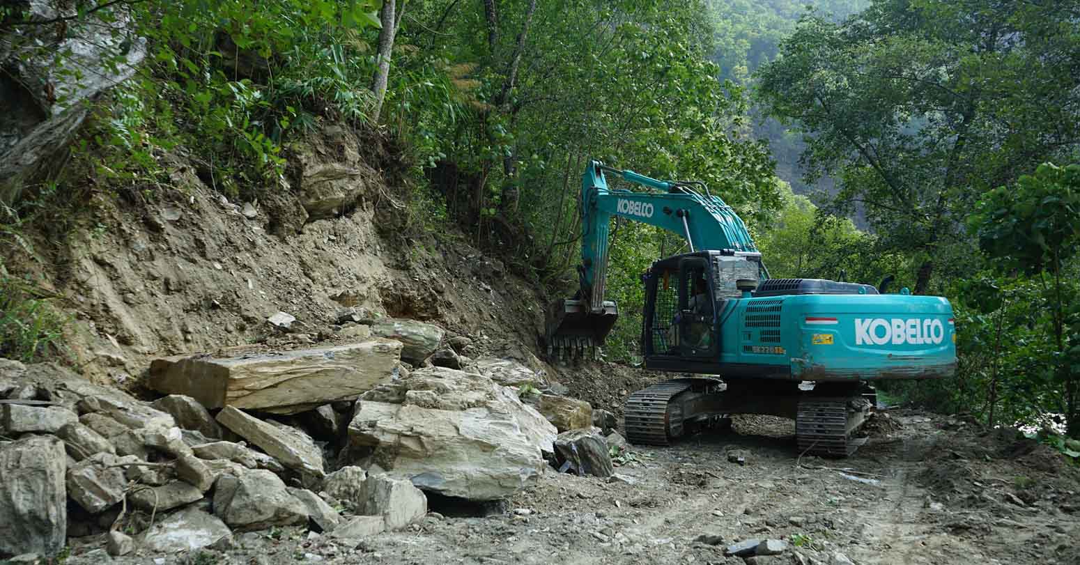 डेढ दशकपछि बेनी–भकिम्ली सडक स्तरोन्नति