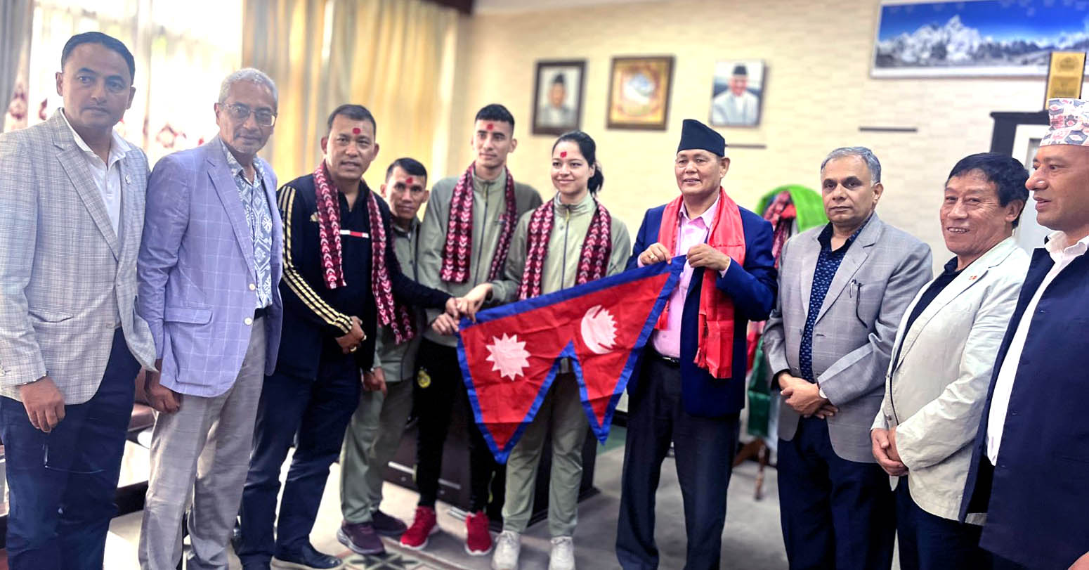 पारा तेक्वान्दो खेलाडीलाई बिदाई तथा शुभकामना