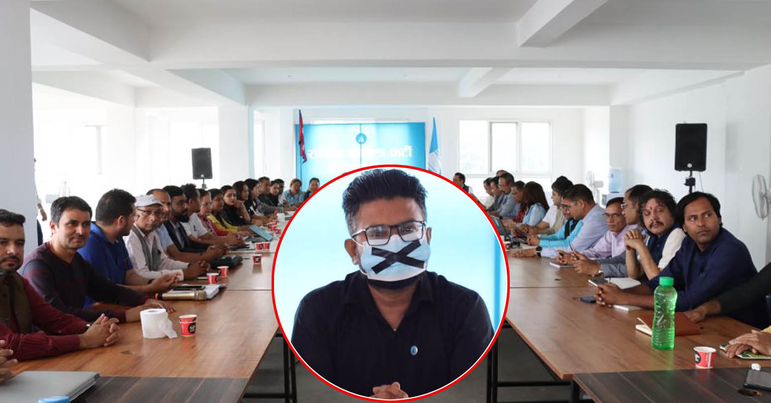 महामन्त्री ढकाललाई निलम्बन गर्ने रास्वपाको निर्णय, कार्यवाहक जिम्मेवारी बुर्लाकोटीलाई