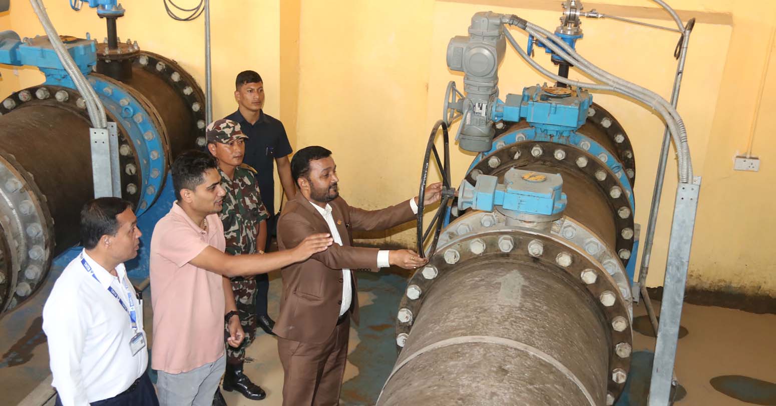 उपत्यकामा पुनः मेलम्चीको पानी वितरण शुरू