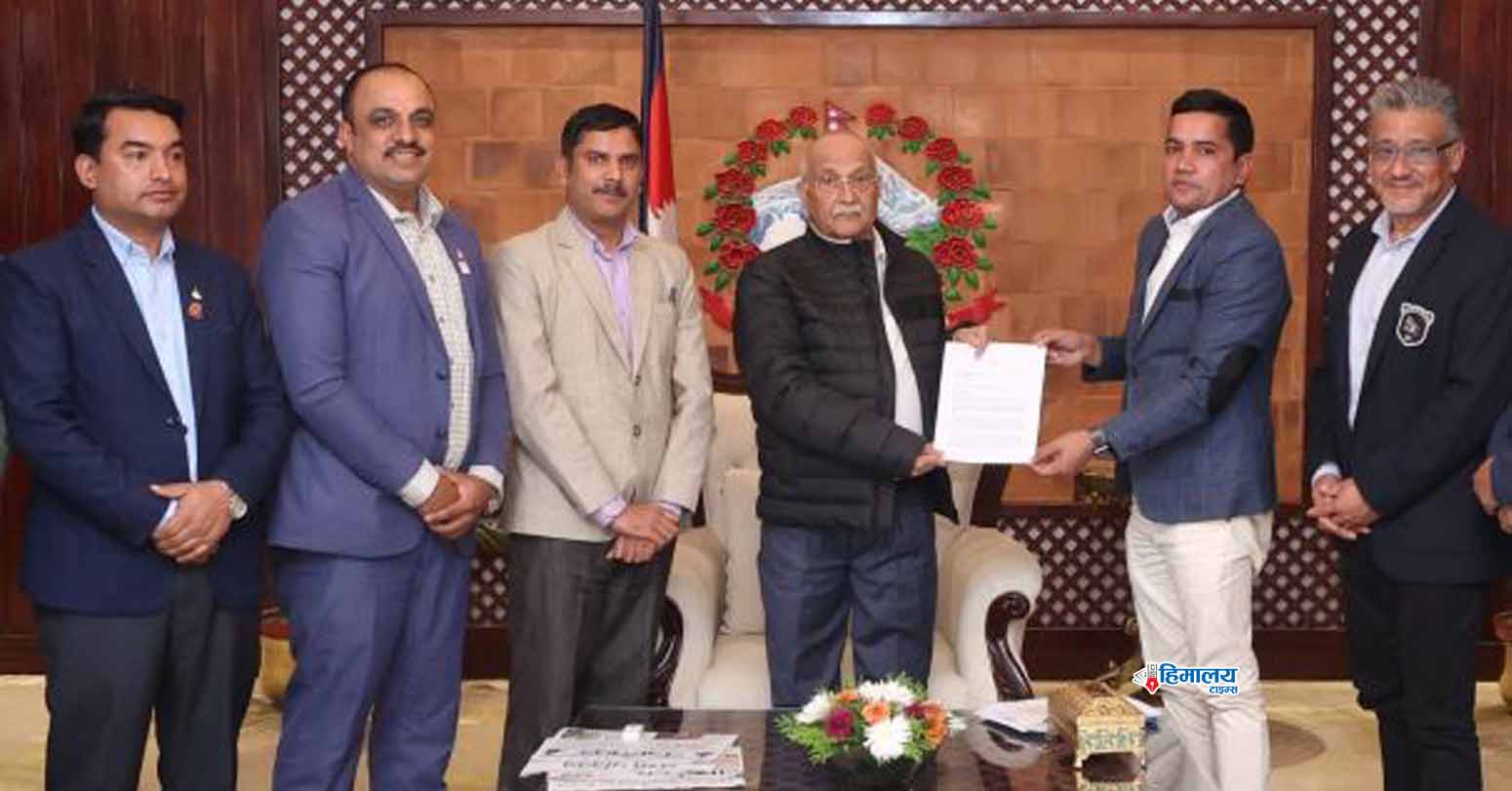 नेपाल ओलम्पिक कमिटीलाई पारदर्शी रुपमा सञ्चालन गर्न प्रधानमन्त्रीसँग माग