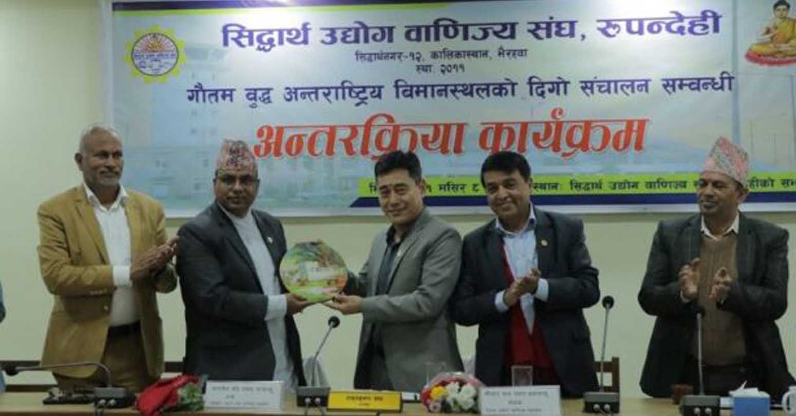 लुम्बिनीको विकासका लागि बढी समय दिने पर्यटनमन्त्री पाण्डेको प्रतिवद्धता