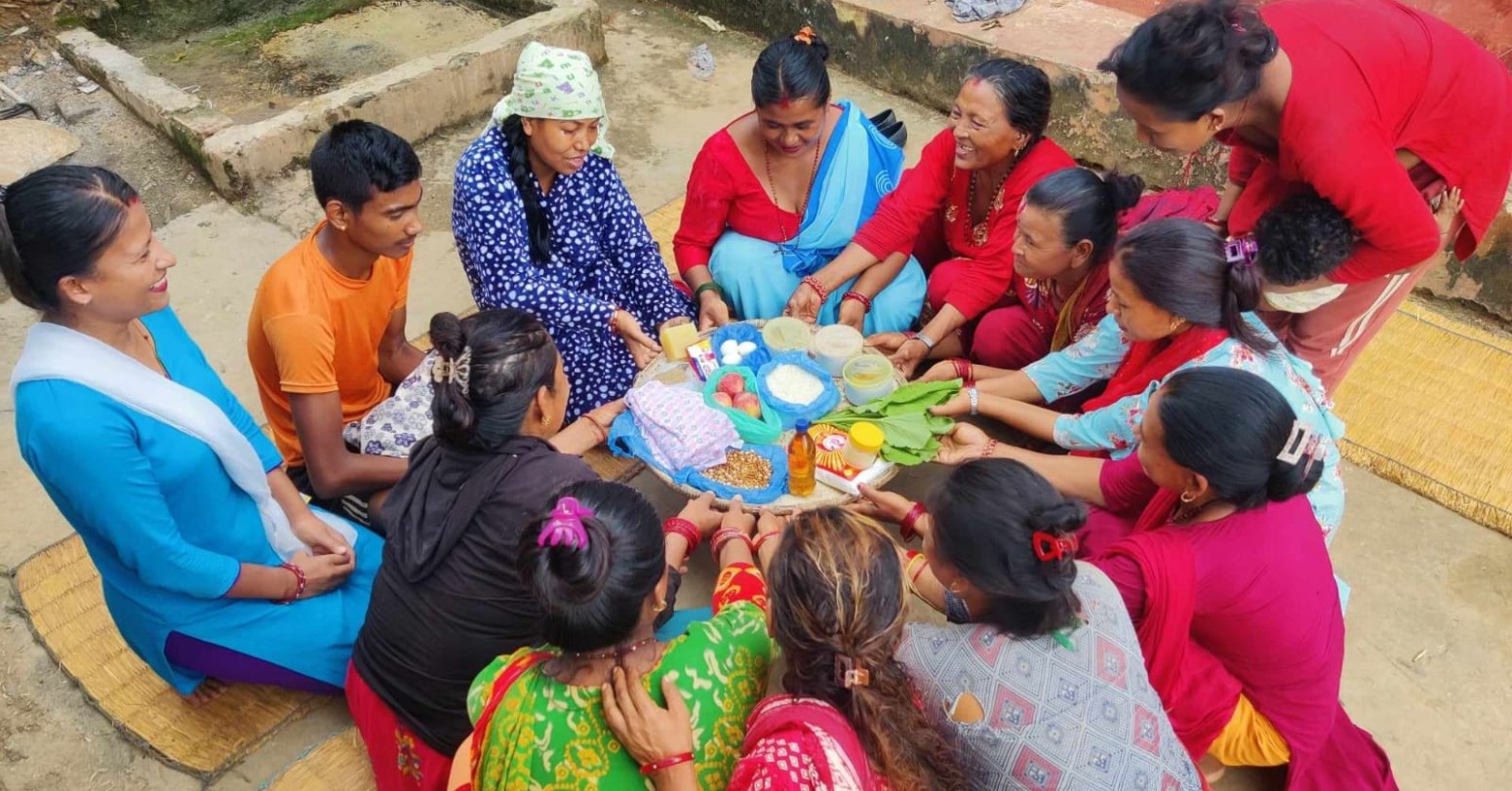 आमा समूहले सुरू गरे गर्भवती पोषण नाङ्लो कार्यक्रम