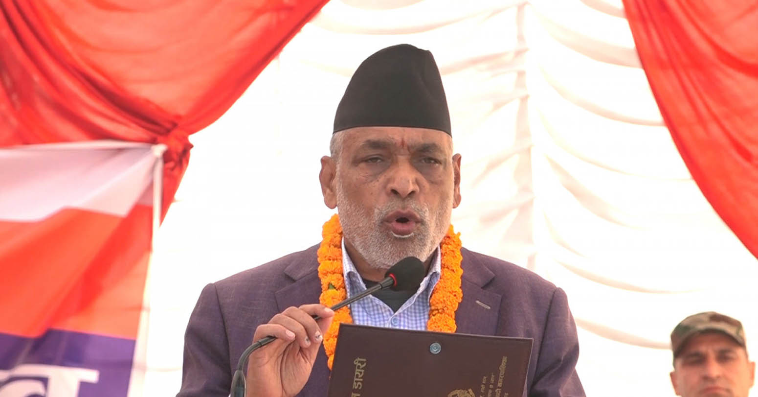 च्याउको बीउमा आत्मनिर्भर हुनेगरी काम गर्दैछौंः कृषिमन्त्री अधिकारी