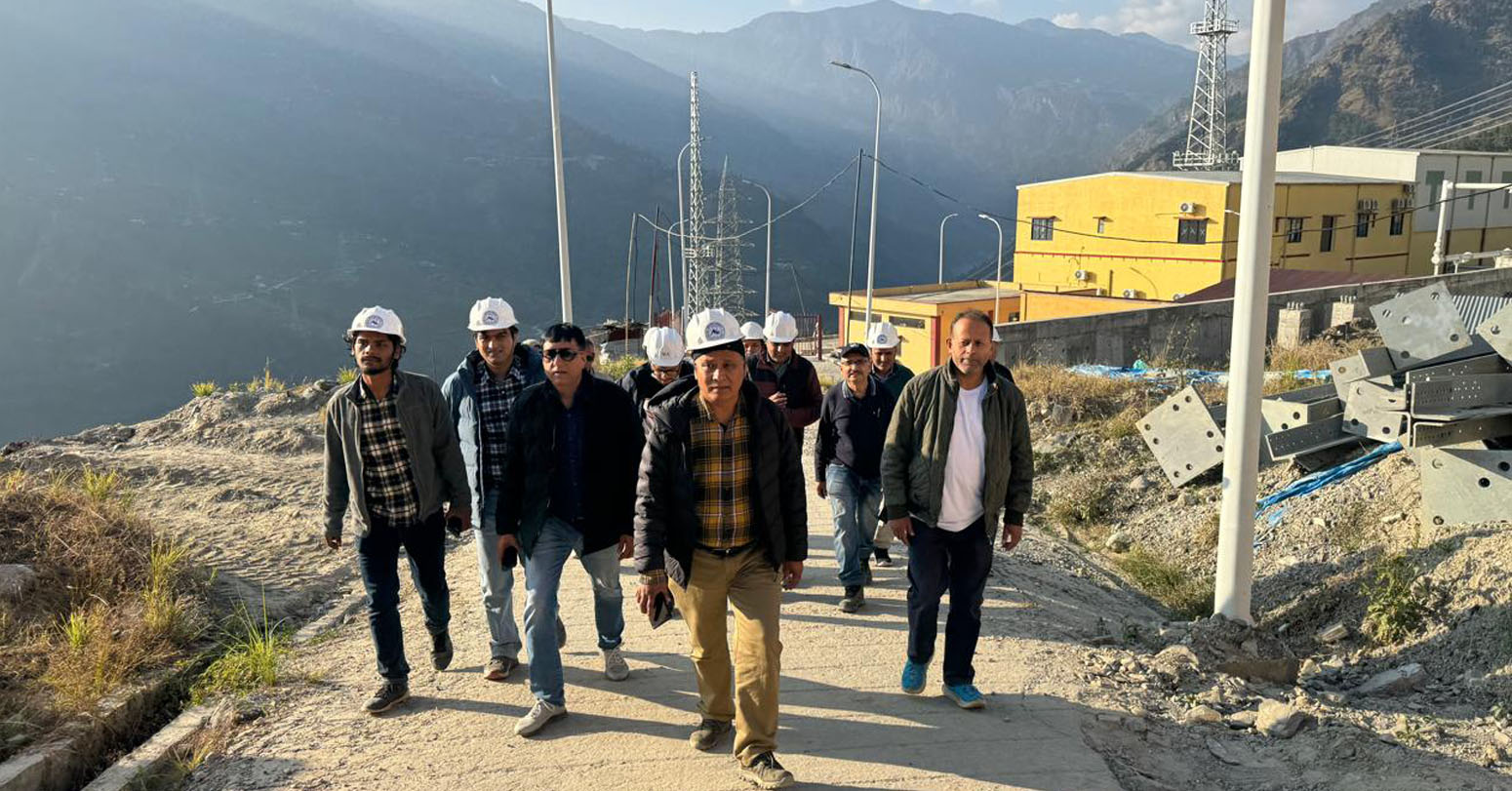 चार सय केभी बाह्रबिसे सबस्टेसन निर्माणमा तीव्रता